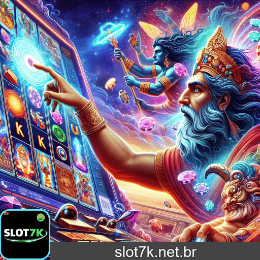 Imagem promocional do login da SLOT7K