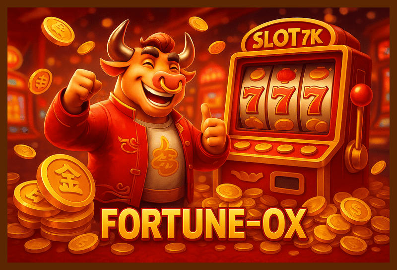 Fortune Ox no SLOT7K - Aposte Agora e Reivindique Seus Ganhos